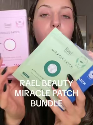 Every miracle patch you could ever need!  Rael made a TikTok exclusive bundle of all of their miracle patches, and it’s on sale!  The highest quality Korean-inspired skincare to help to target any blemishes from day to night! There’s options for multiple sizes and time of day! Grab it while it’s in stock- only available here!!  *results may vary* @Rael #raelpartner #rael #spicule #koreanskincare #skincare 