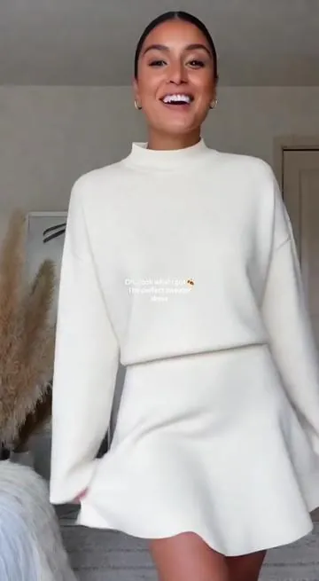 #spotlightfinds #sweaterdress#tiktokshopblackfriday #tiktokshopcybermonday #top