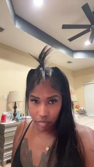 Quick lil 5 min hairstyle 😜 #vpartwig  #vpartwiginstall #5minhairstyleforbeginners 