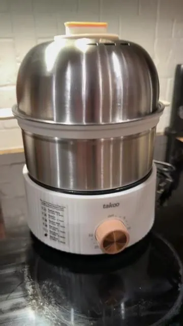 Super convenient countertop appliance  #foodsteamer #hardboiledeggs #eggcooker #tiktokshopblackfridaysale #tiktokshopcreatorpicks  