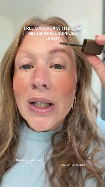 The Superfluff brow product is my holy grail for light brows #lightbrow #superfluffbrowmousse #maybellinesuperbrandday #maybellinepartner @Maybelline NY 