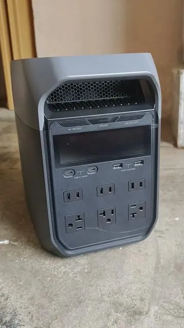 planta recargable carga en una hora ideal para Cuba #ecoflow #estaciondeenergia #cuba #tiktokshop #masvendidos 