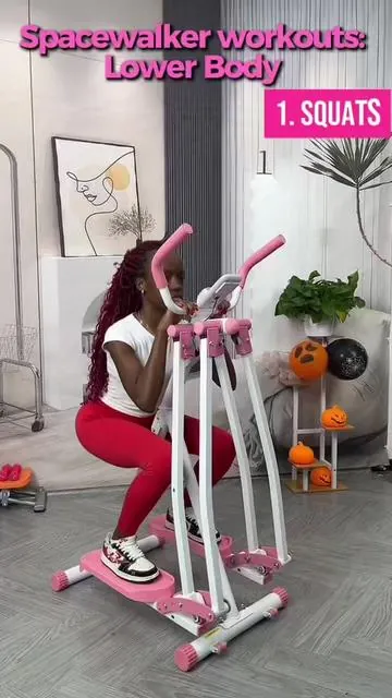 Want to grow your #glutes with the #spacewalker ? Here is how you can do it. #fyp #gymtok 