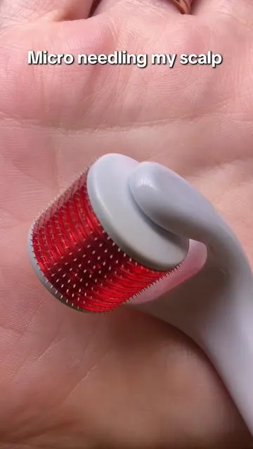 This stimuroller is a microneedling roller for your scalp. This is from the brand.  @DS Laboratories and they have found an affordable and effective way for you to microneedle your scalp from home to help stimulate hair growth, and help with better absorption of nutrients and hair care products through scalp! This is one of the most affordable options ran by a science backed brand! Linked in the caption they are selling fast!! #tiktokshopblackfriday #tiktokshopcybermonday #tiktokshopcreatorpicks #hairgrowth #hairgrowthtips 