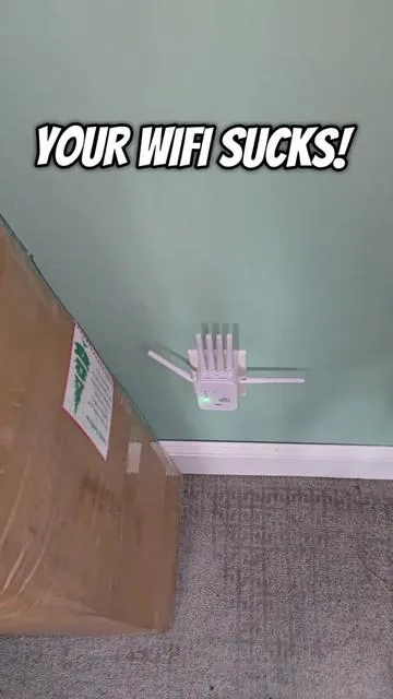 📶📶📶🔥#wifi #wifibooster #fyp #homeimprovement #fastinternet 