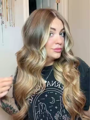 Took me 6min to air wrap all of my hair today. This air wrap dupe is so good and I’m so happy I didn’t have to pay an arm and a leg for it. #airwrap #justagirl #hair #curlingiron #hairtok 
