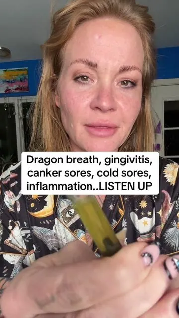 You don’t have to live with mouth pain. Try this. Always talk to your dr or dentist before trying something new. #gingivitis #cavities #cankersore #coldsores #badbreath 