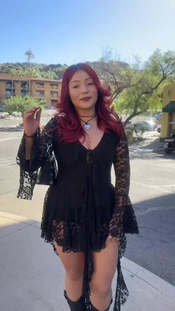 this romper is so cutesy 🖤 #alt #ootd #thesundays #fyp #foryoupage 