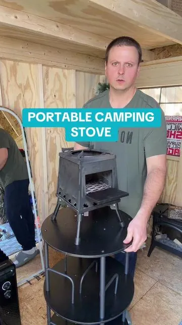 #woodburning #campingstove #trending #fyp 