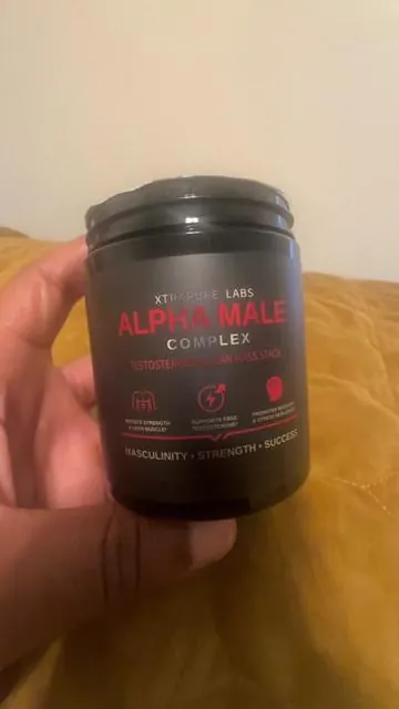 Alpha male complex tesoterone & mass stack. Boost strength & lean muscle. #alphamale #boosttestosteronenaturally #alphamalecomplex 