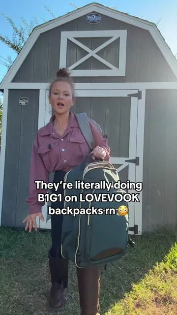 Everyone’s grabbing the LOVEVOOK laptop backpack during the Buy 1 Get 1 Free event — these are top-rated for a reason. With multiple compartments, a structured design, and chic styles that fit work, travel, or school, they make the perfect gift for you and someone else. Don’t wait—the sale ends November 2, 2025. #LovevookBags #LaptopBackpack #HolidayGiftIdeas #TikTokShopCreatorPicks #tiktokshopblackfriday  