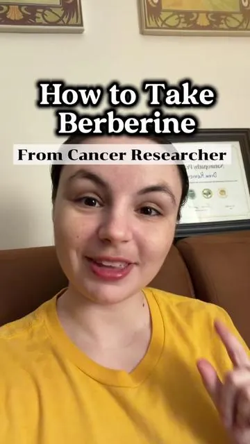 Some tips for how to take Berberine, which is heavily studied for heart health! #berberine #berberinebenefits #bloodsugar #holistichealth #over40