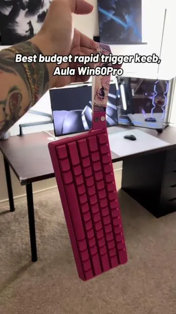 Best budget rapid trigger keyboard. Sounds good and performs really good for a budget keyboard 🤩 Have tons of different colors to pick from also @Aula #aulawin60hepro #gamingkeyboard #bestkeyboard #fyp #tiktokshopblackfriday 