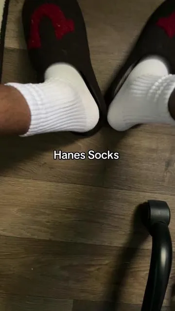 Hanes Unisex Crew Socks 6 Pack #fyp #fashion #socks 
