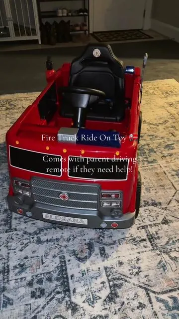 #rideontoys #firetruck #rideonfiretruck #toys #christmasgiftideas 