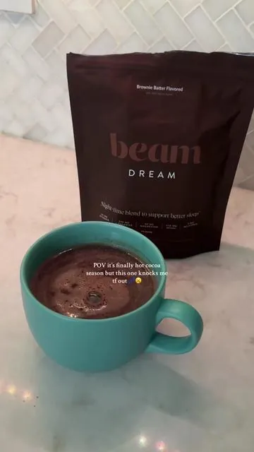genuinely tastes like brownie batter OMG 
