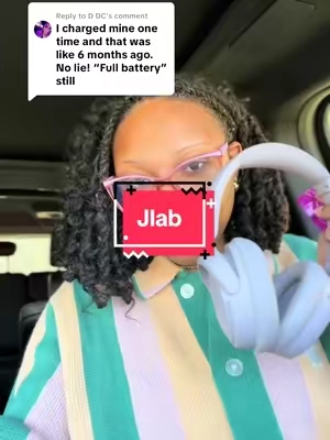 Replying to @D DC I’m hooked on Jlab! 😩😩 #jlabheadphones #jlabluxheadphones #jlab 