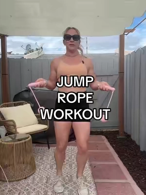 Such an fun workout to stay consistent with 🥵  #jumprope #athomeworkout #tiktokshopcybermonday #tiktokshopblackfriday 
