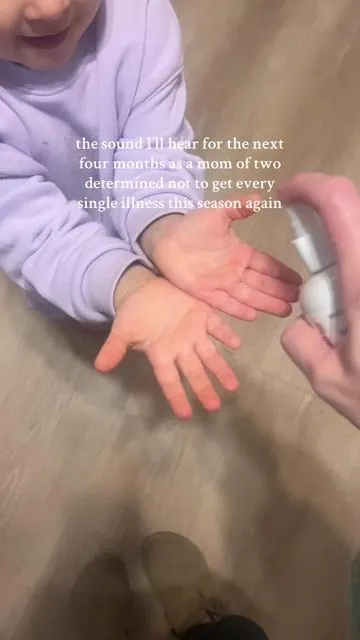 Cuz last season was ROUGH to say the least 😅 apparently this stuff is supposed to kill germs that cause norovirus, covid, flu, etc. but is also super clean and non-toxic 🙏🏼 (I’m using their hand and pacifier spray in this but linked the hand spray from tiktok shop!) #toddlermom #fluseason #germs #ttsnortheast #tiktokshopblackfriday 