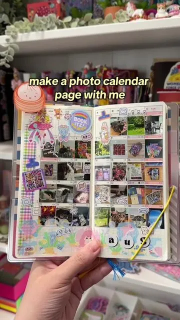 how I made this using the Liene PixCut S1 by @Liene Life ⬇️ ✨ Each photo in the calendar is sized to approximately 0.8” x 0.9”. You can adjust the sizes in the Liene App under “Advanced.” ✨ The size of the book cover is 1.0” x 1.5”. ✨The cut lines are sized down to cut exactly around the image. (No bleed)  ✨The sticker paper sheet measures 4” x 7”. ✨The sticker paper is also by Liene. It’s the Enhanced Adhesion sticker paper that also comes with ink cartridge refills. No you cannot use regular paper. Liene uses thermal dye sublimation. ✨My planner in this video is the Hobonichi Weeks.  ✨ Please note the free Canva templates in my b-i-o are formatted for an 8.5” x 11” canvas so they will not work with the Liene. I’m still trying to figure out the most simple way to make a template compatible with the Liene App - if you have any ideas let me know! My method was kind of chaotic so I am not going to share that yet because I’d like to perfect it first 😅 #lienepixcuts1 #liene #planner #journaling #lieneprinter 