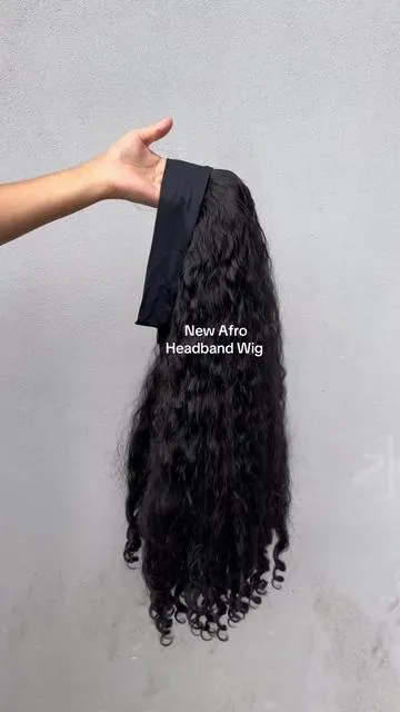 Headband with curly in the end🔥20 inch 🔥#tiktokshop #wig #headbandwig #curlyhair 