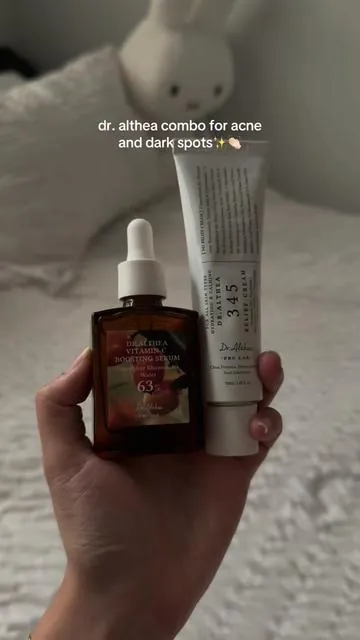 @Dr.Althea US #dralthea #dralthea345cream #acne #darkspots #vitamincserum 