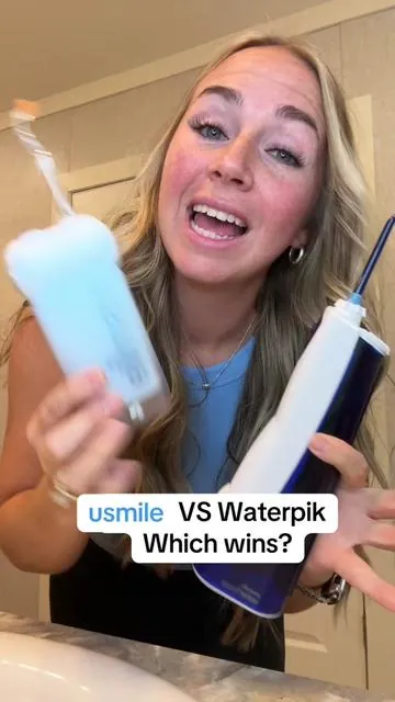The best water flosser I've ever used @usmile.official compared to others. Now it's 50% OFF! #usmile #usmilewaterflosser #oralhealth #oralhygiene #blackfriday