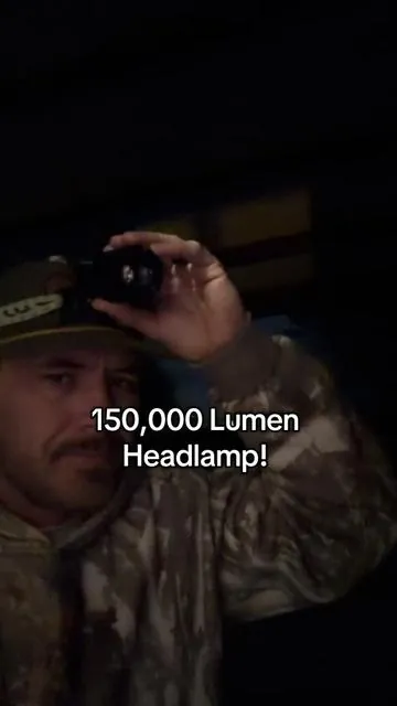 Whatchu know about 150,000 lumens?! Turn night back into day with a click of this button. This one is no joke guys!! And a phone charger as well in case you get out there and get in a bind! #headlamp #outdoorfun #tiktokmademebuyit #tiktokshopcybermonday #tiktokshopblackfriday @MoKo.US 