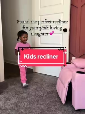 Comes in blue for the boys too😩 #kidsrecliner #recliner 