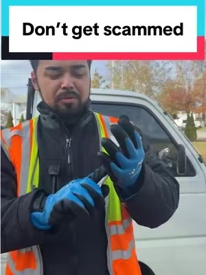 These gloves are legit #tiktokshop #wintergloves #bluecollar #waterproof 