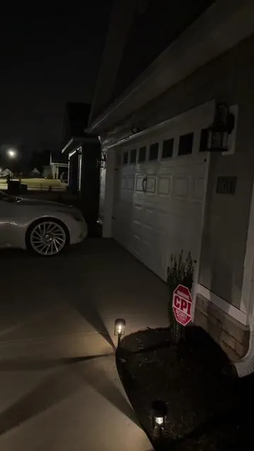 Charge in the sun in 4-5 hours and last 8-12 hours of continuous run time! #spotlights #solarpowered #yardlights #garagelights
