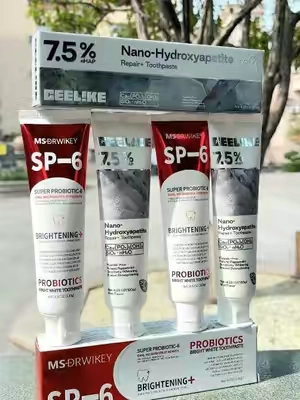 CEELIKE Red SP-6 Super Probiotic Toothpaste & Hydroxyapatite Toothpaste Set - Repairs Teeth, Freshens Breath, and Enhances Oral#US #fyp #foryou #tiktokshop #tiktokmademebuyit #toothpaste #sp6 #cleangumsandteeth #fyp #ceelikenanohydroxyapatite #toothpaste #fypシ #hydroxyapatitetoothpaste #nanohydroxyapatite #hydroxyapatite #oralcare #oralhealth #TikTokShopBlackFriday #TikTokShop