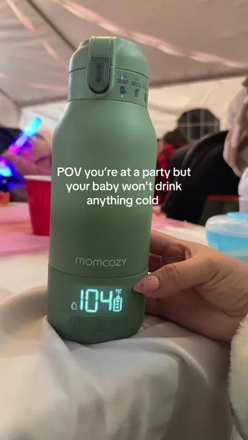 the fastest water/milk warmer 👶🏽🍼 @momcozy  #momcozy #momcozylife #momcozyshop #babymusthaves 