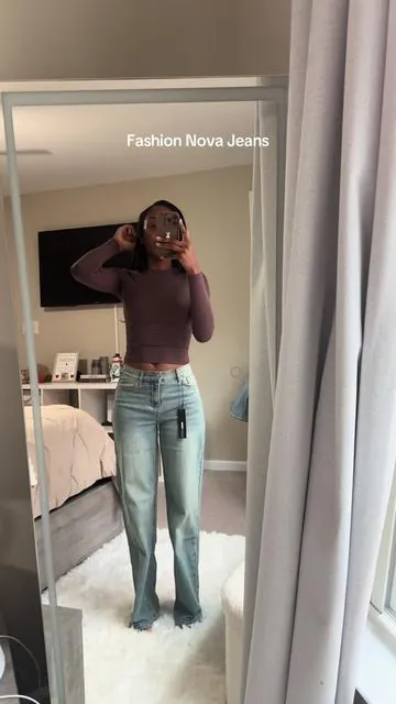 Fashion nova jeans always on point! #fashionnova #jeans #baggyjeans #tiktokshopblackfriday #tiktokshopcybermonday 