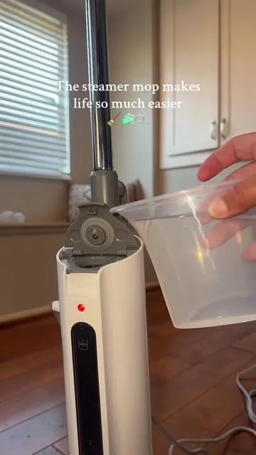 Probably the greatest invention #steammop #steamermop #mop #cleanwithme #cleaning 