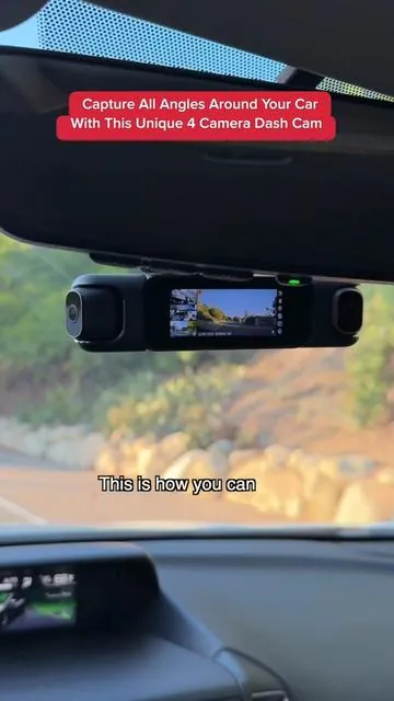 This Dash Cam has 4 cameras, voice control, 3.18” touchscreen and more for full coverage @Botslab.Us.Shop @Botslab Shop #TikTokShopBlackFriday #TikTokShopCyberMonday #Botslab #Botslab980 #G980H4Channel