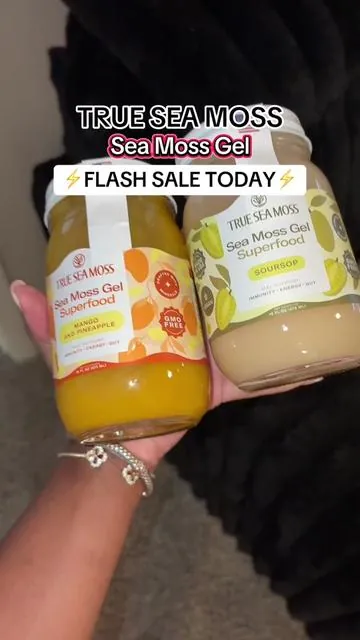 The True Sea Moss Gel is on sale!! #trueseamoss #seamossbenefits #tiktokshopblackfriday #tiktokshopcybermonday #seamossgel 