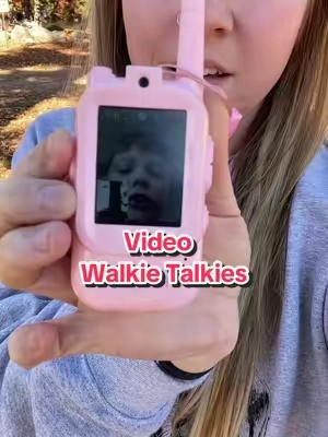 Video walkie talkies, how neat! #kidstoys #walkietalkie #videowalkietalkie #tiktokshopblackfriday 