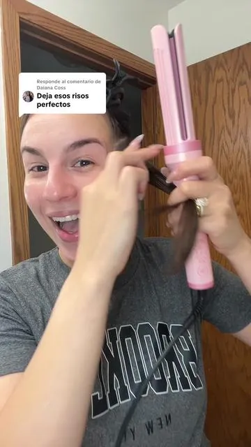 Respuesta a @Daiana Coss de las mejores cosas que puedes comprar !!! 😍✅✨🥳 FORLIFA Pro 3-in-1 Automatic Curling & Straightening Iron FL1001-HyperCurve with AirBlow Tech, 1.1Billion Negative #straighthair #straightener #curlingiron #curlyhair #peinadosfaciles 