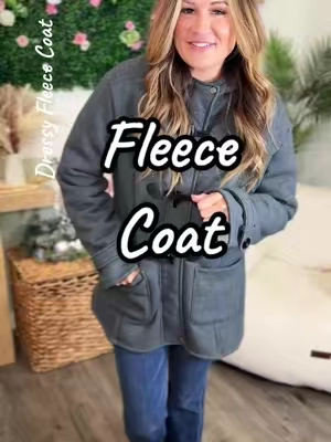I love this fleece coat! Really great quality for the price and it’s stretchy and fleece lined! It honestly feels like a sweatshirt!  #fleecejacket #wintercoat #coats #tiktokshopcreatorpicks #tiktokshopblackfriday 
