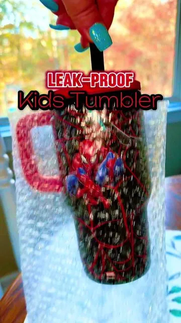 SO CUTE! #leakprooftumbler #toddlermom #giftideasforkids #christmasgiftideas #spiderman 