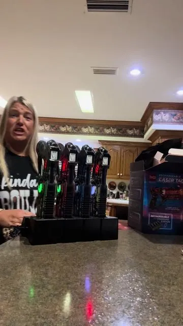 These will be the hottest gift around this year so grab yours while they are still available. Great quality set #lasertag #christmas #tiktokshopcreatorpicks #tiktokshopblackfriday #tiktokshopcybermonday 