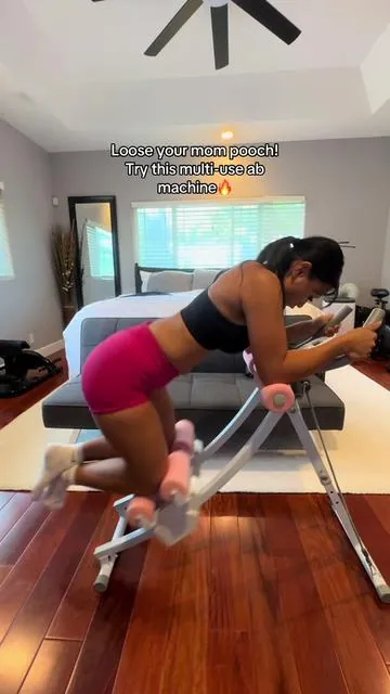 Excited to use this machine! One use and my whole core is on fireeee!  #abworkout #abmachine #athomeworkout #tiktokshopblackfriday #creatorsearchinsights 
