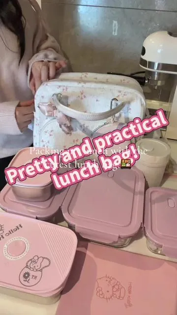Lunch tastes better in this bag🍱#lunchbag #lunchbox #whatsinmybag #mexsbag #tiktokshopblackfriday 