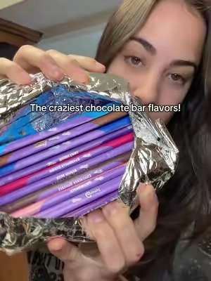 So many chocolate flavors in one package!  #chocolatebars #milkachocolate #milkachocolatebar #candyreview 