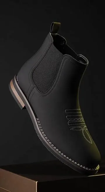 Men’s Chelsea Boots-Stylish Design for Casual & Formal Wear #mensboots #chelseaboots #stylishshoes#tiktokshopblackfriday #formalwear 