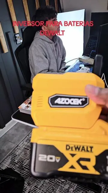 #Azocek 220W Power Inverter for Milwaukee 18V & DeWalt 20V Batteries, DC to AC 110V Portable Power Station with AC Outlet, USB & Type-C Fast #bluecollar #TikTokJourneyContest #TikTokShopCyberMonday #TikTokShopBlackFriday 