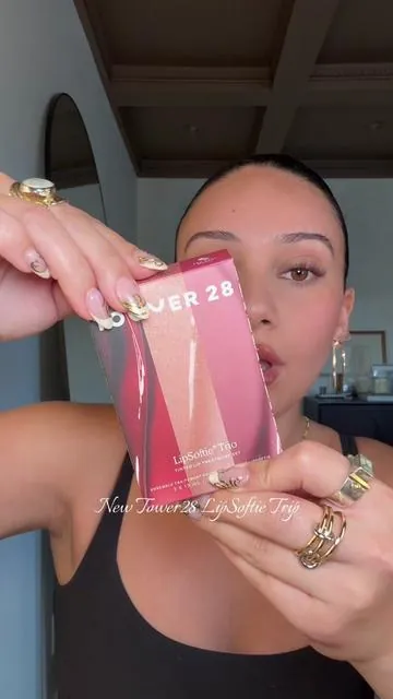 Tower28 LipSoftie trio with the limited edition Iced Dulce De Leche shade 🤎 @Tower 28 Beauty #tower28 #lipsoftie #tower28lipsoftie #lipbalm #tiktokshopblackfriday #tiktokshopcybermonday #ttsbeautybesties #tiktokshopcosmetics 
