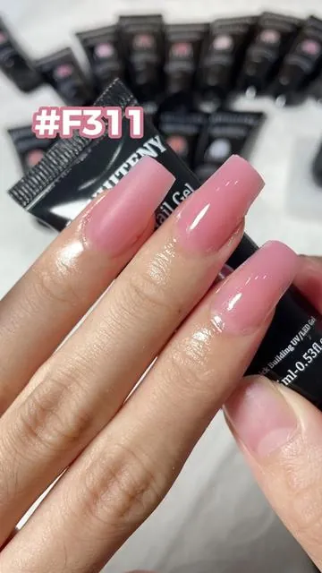 Like 💅🏼 This video will teach you how to to use poly nail gel 💅🏼✅ #nails💅 #flypシ #tiktokblackfriday #diy #athome 