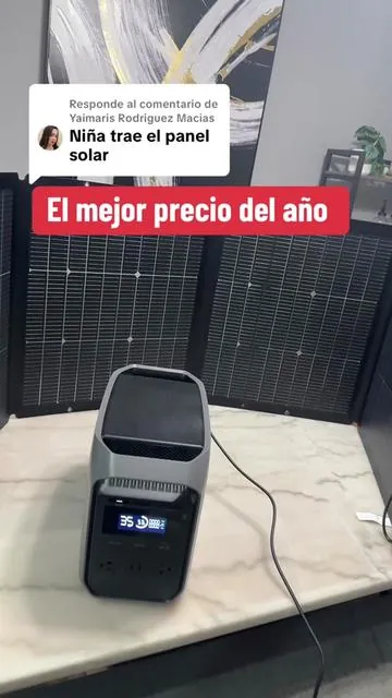 Respuesta a @Yaimaris Rodriguez Macias @EcoFlow #brackfriday #viernesnegro 